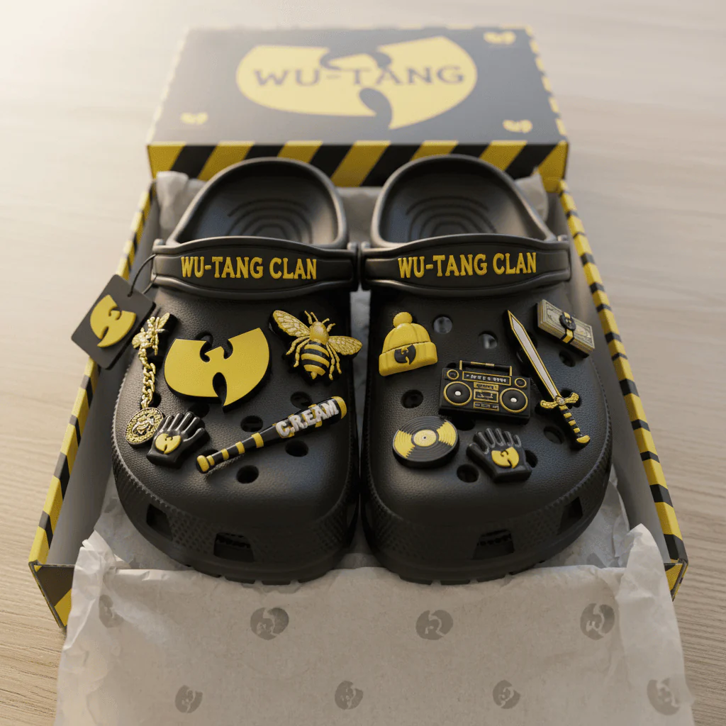 Wu-Tang Clan Croc Charms
