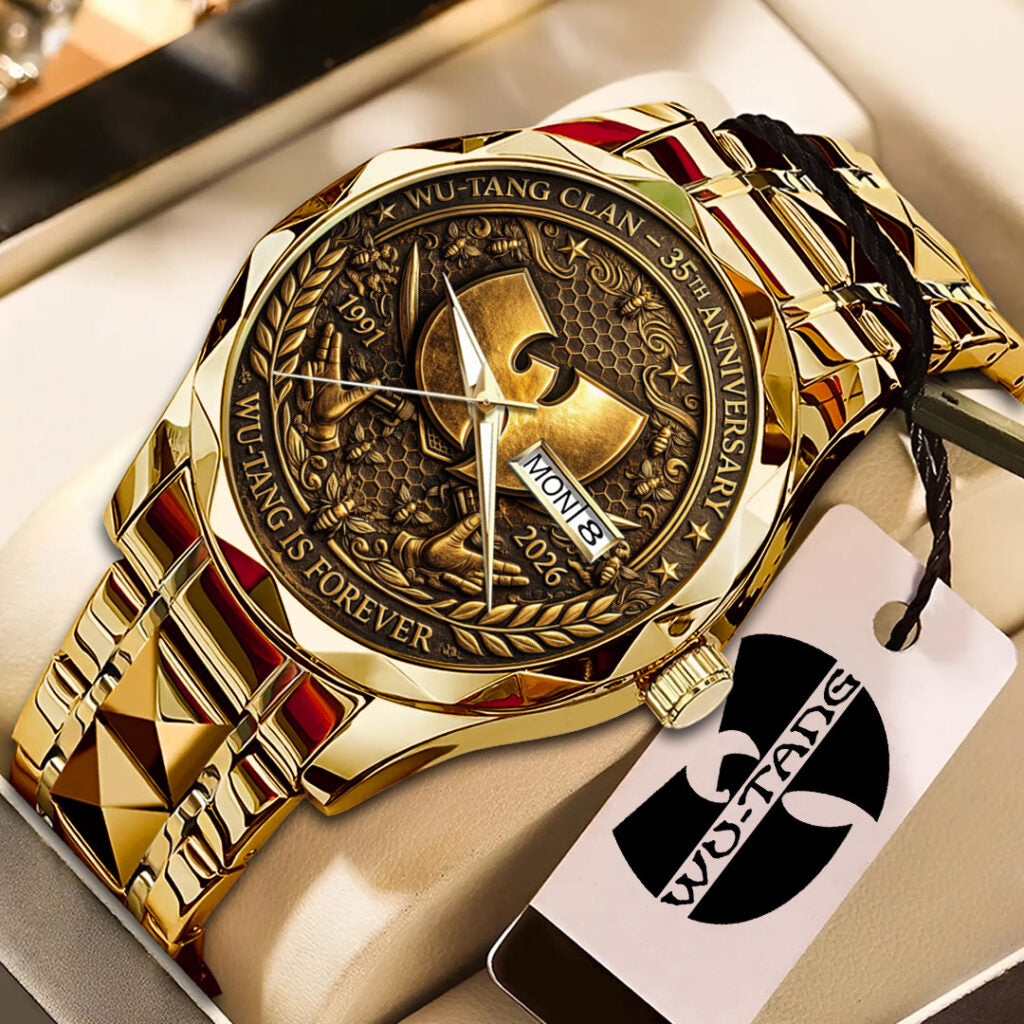 Wu-Tang Clan 35th Anniversary 2026 Alloy Luxury Quartz Watch - TANTN20962