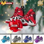 Wrestling Custom Christmas Ornament