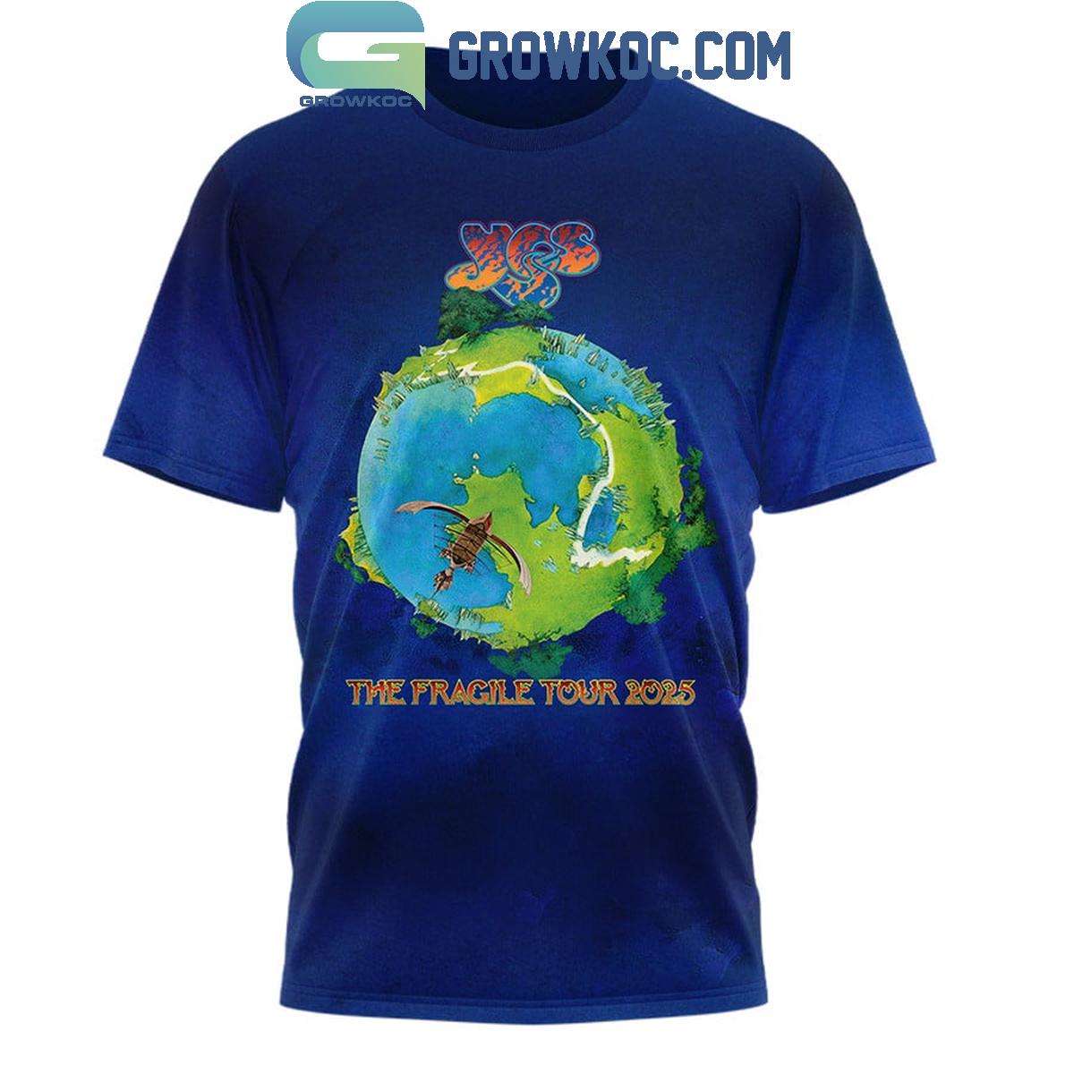 Yes Band The Fragile Tour 2025 Shirt