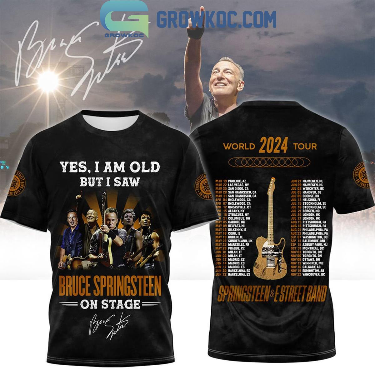 Yes I Am Old But I Saw Bruce Springsteen On Stage Hoodie Shirts