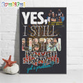 Yes, I Still Listen Lynyrd Skynyrd Got A Problem Wall Art Poster Canvas
