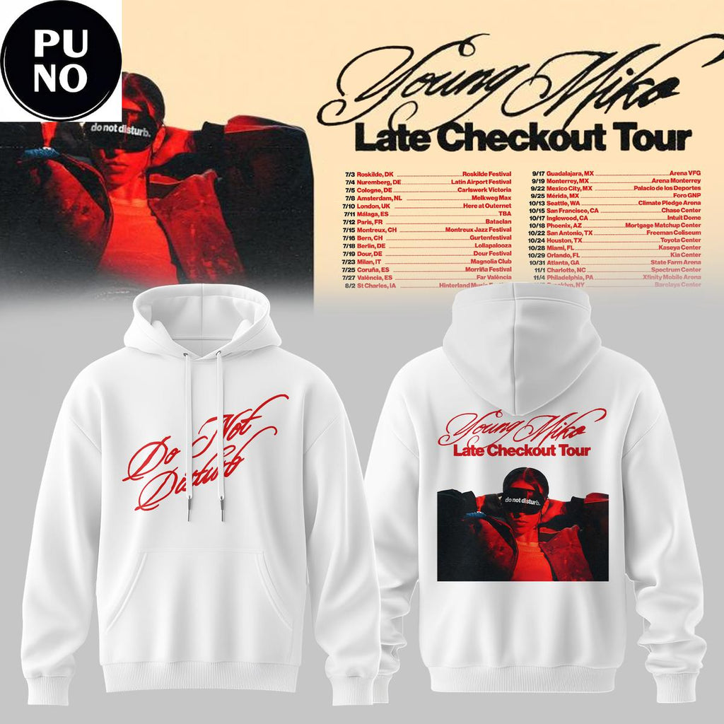 Young Miko Late Checkout Tour 2026 Hoodie T-Shirt