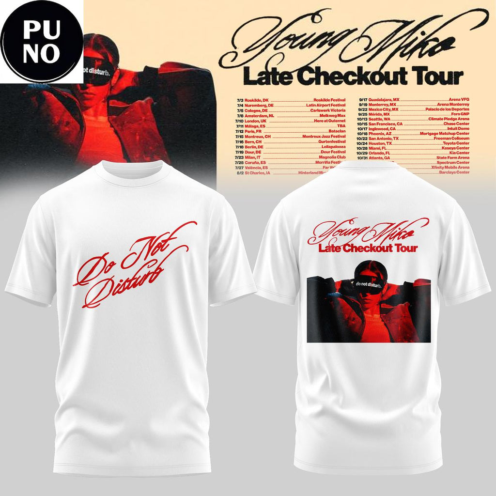 Young Miko Late Checkout Tour 2026 Hoodie T-Shirt