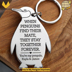 You’re My Penguin keychain