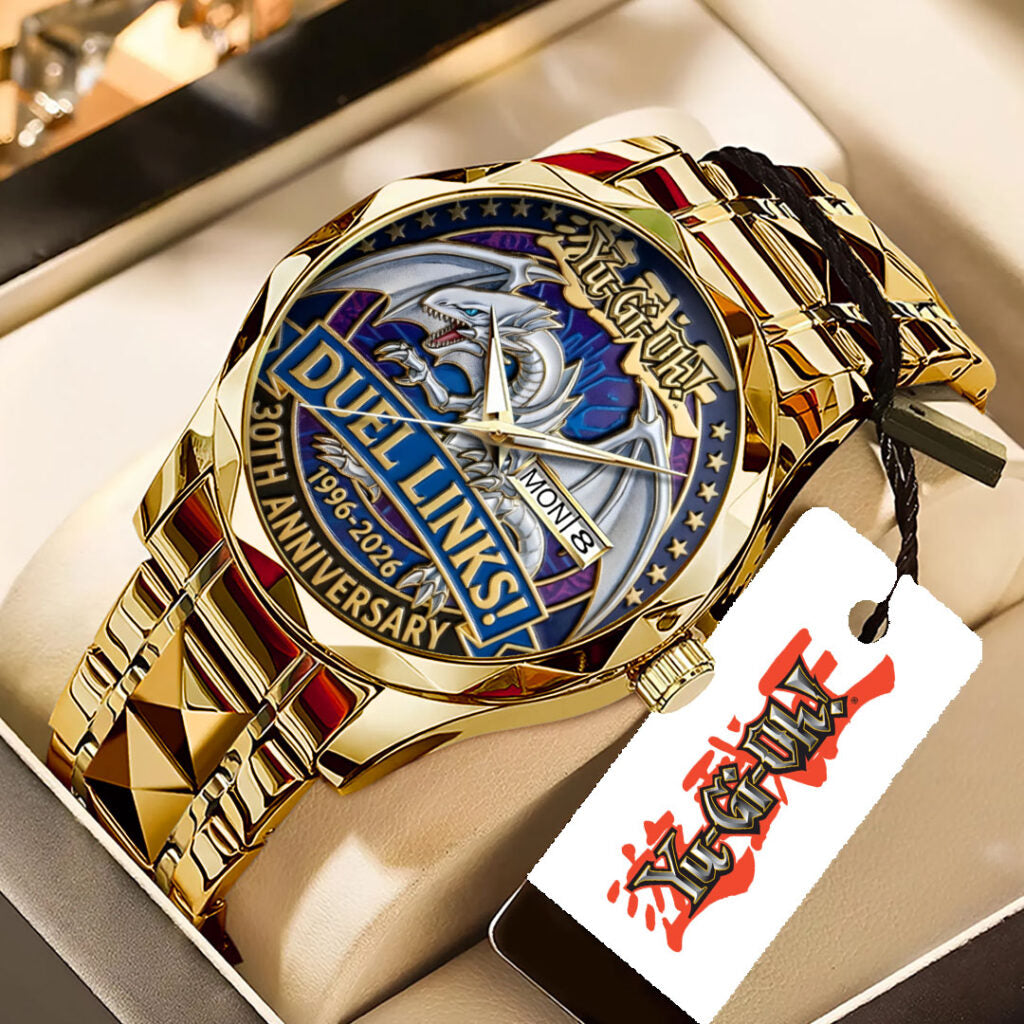 Yu-Gi-Oh! 30th Anniversary 2026 Alloy Luxury Quartz Watch - TANTN20903