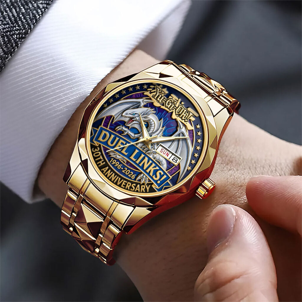 Yu-Gi-Oh! 30th Anniversary 2026 Alloy Luxury Quartz Watch - TANTN20903