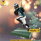 Philadelphia Eagles Christmas Ornaments