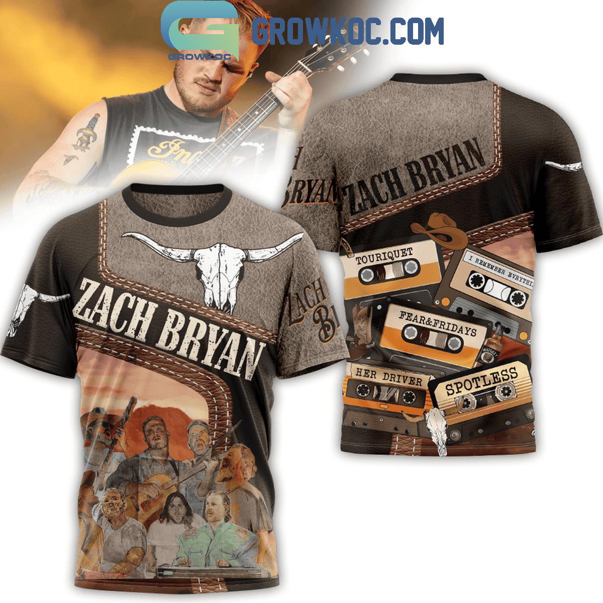 Zach Bryan Fear And Fridays Driver Fan Hoodie Shirts