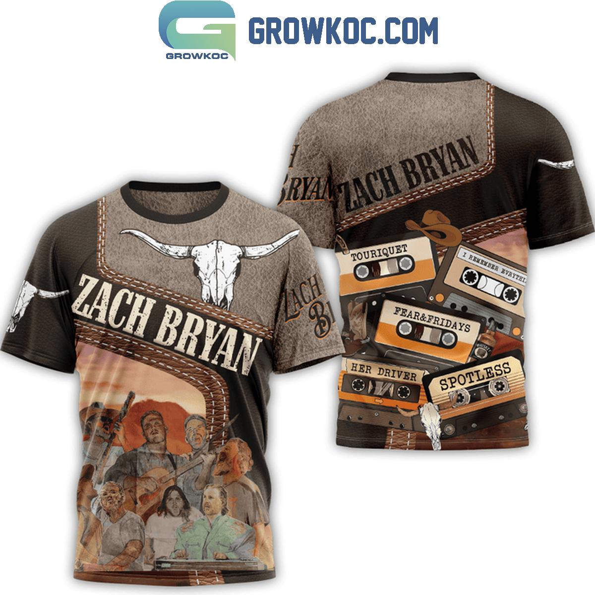 Zach Bryan Fear And Fridays Driver Fan Hoodie Shirts
