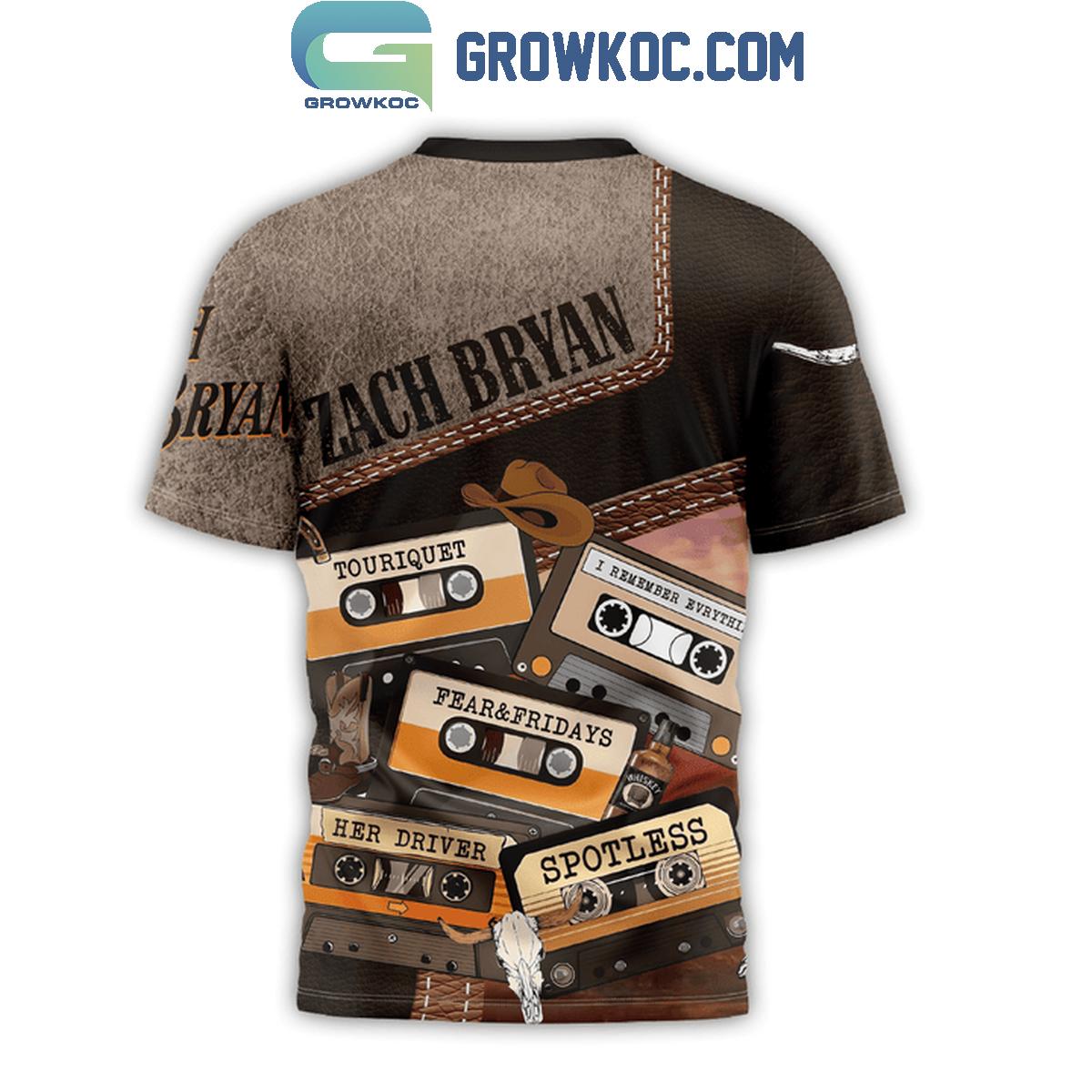 Zach Bryan Fear And Fridays Driver Fan Hoodie Shirts