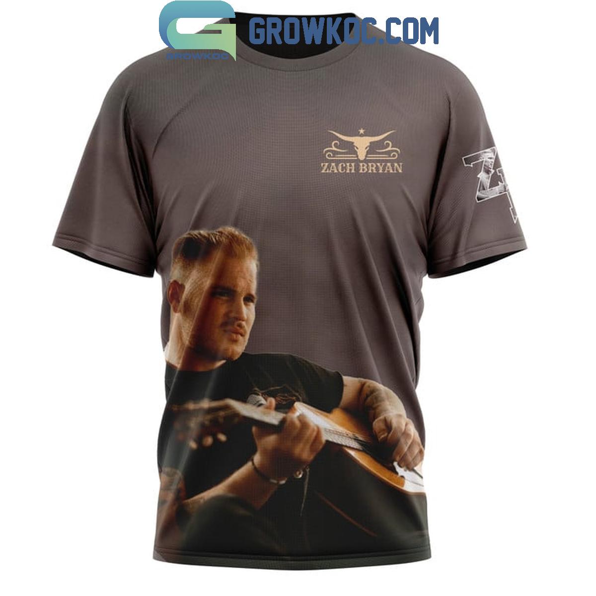 Zach Bryan From Austin Burn Burn Burn Go Fastback Hoodie Shirts