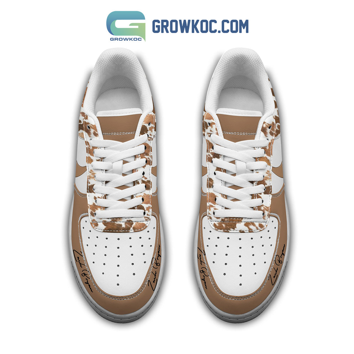 Zach Bryan Signature Country Singer Air Force 1 Shoes