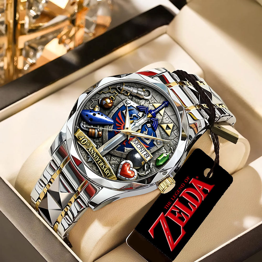 The Legend of Zelda 40th Anniversary Alloy Luxury Quartz Watch -TANTN19994