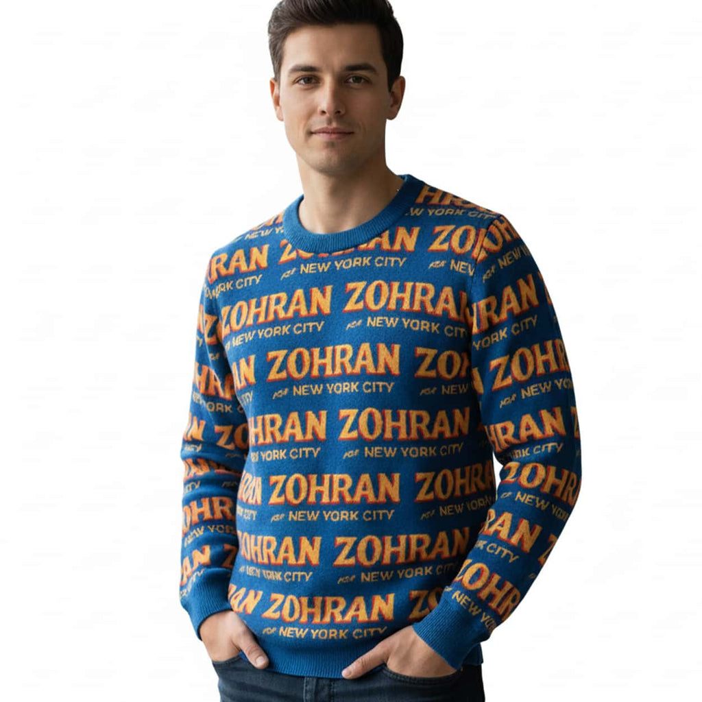 Zohran For New York City Ugly Sweater