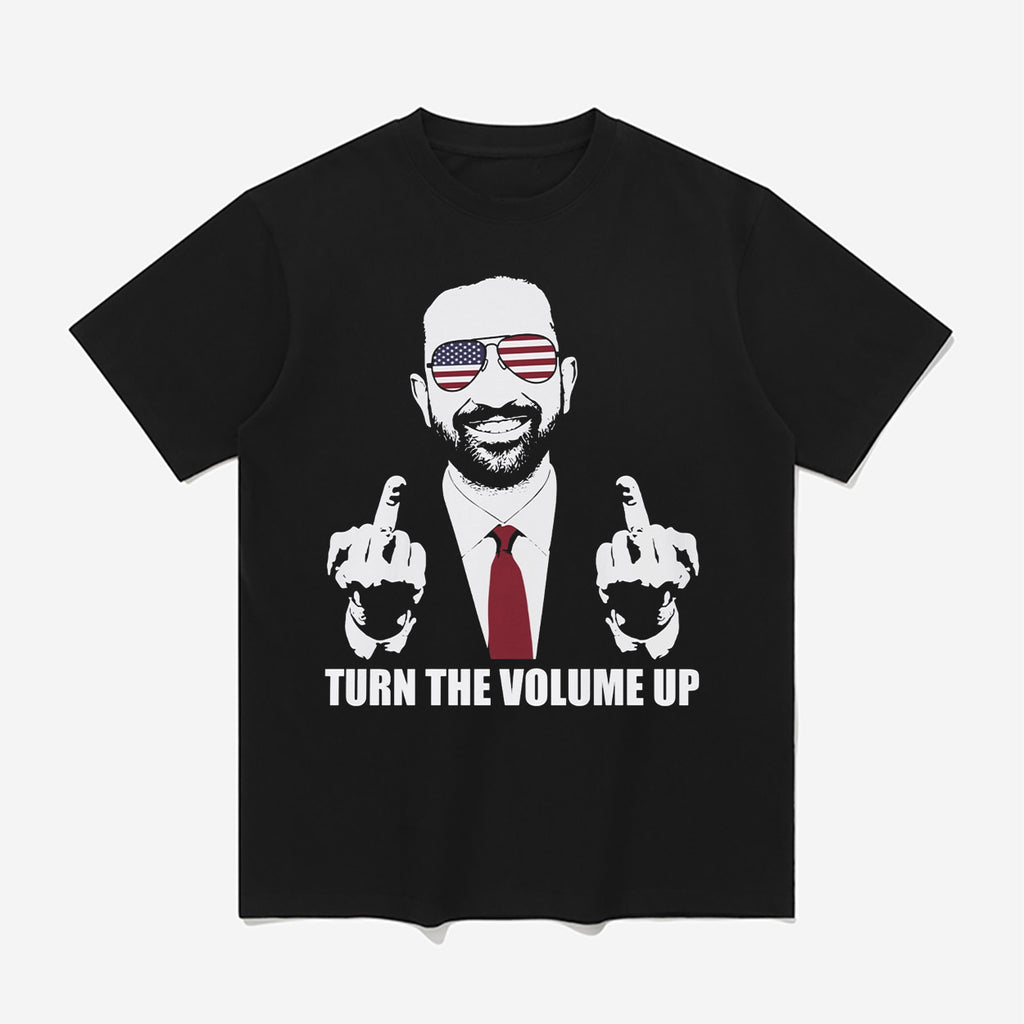 Zohran Mamdani Turn The Volume Up Shirt