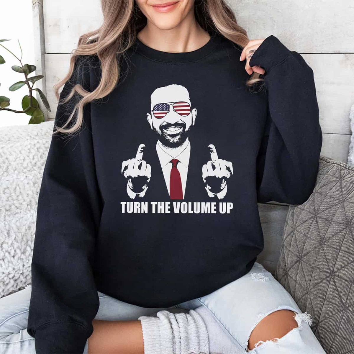 Zohran Mamdani Turn The Volume Up Shirt