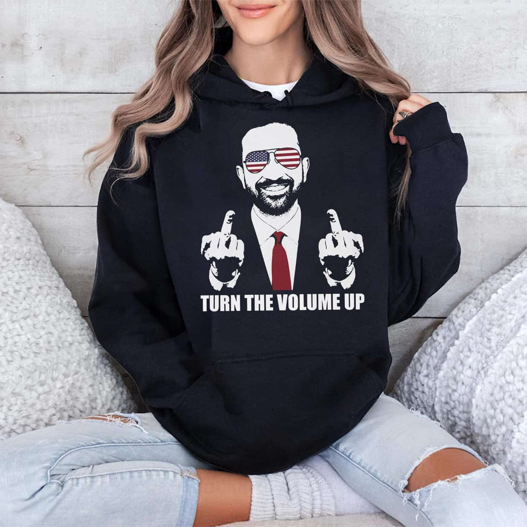 Zohran Mamdani Turn The Volume Up Shirt