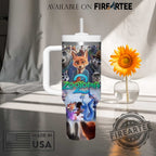 Zootopia 2 Cartoon 40 Oz Tumbler With Handle
