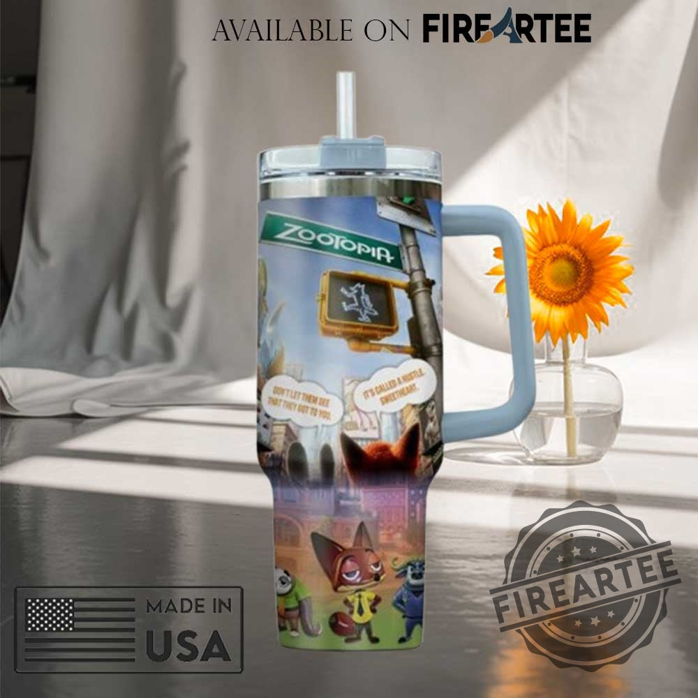 Zootopia Edition Stanley Tumbler Cup For Kids