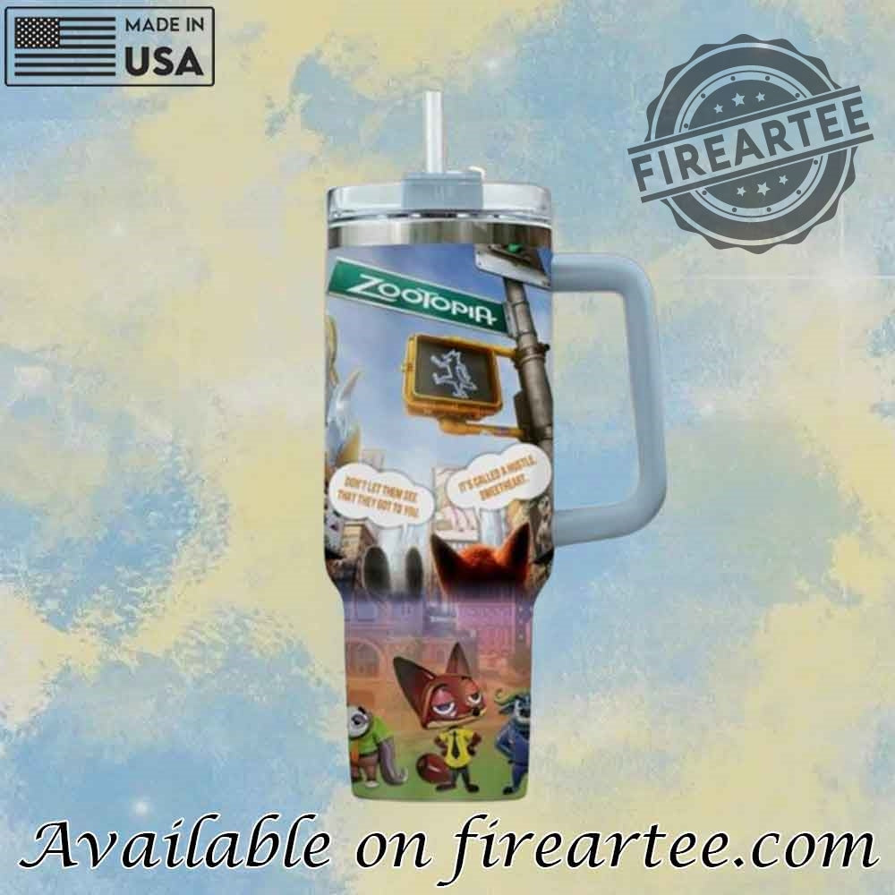 Zootopia Stanley Tumbler Cup Gift For Kid