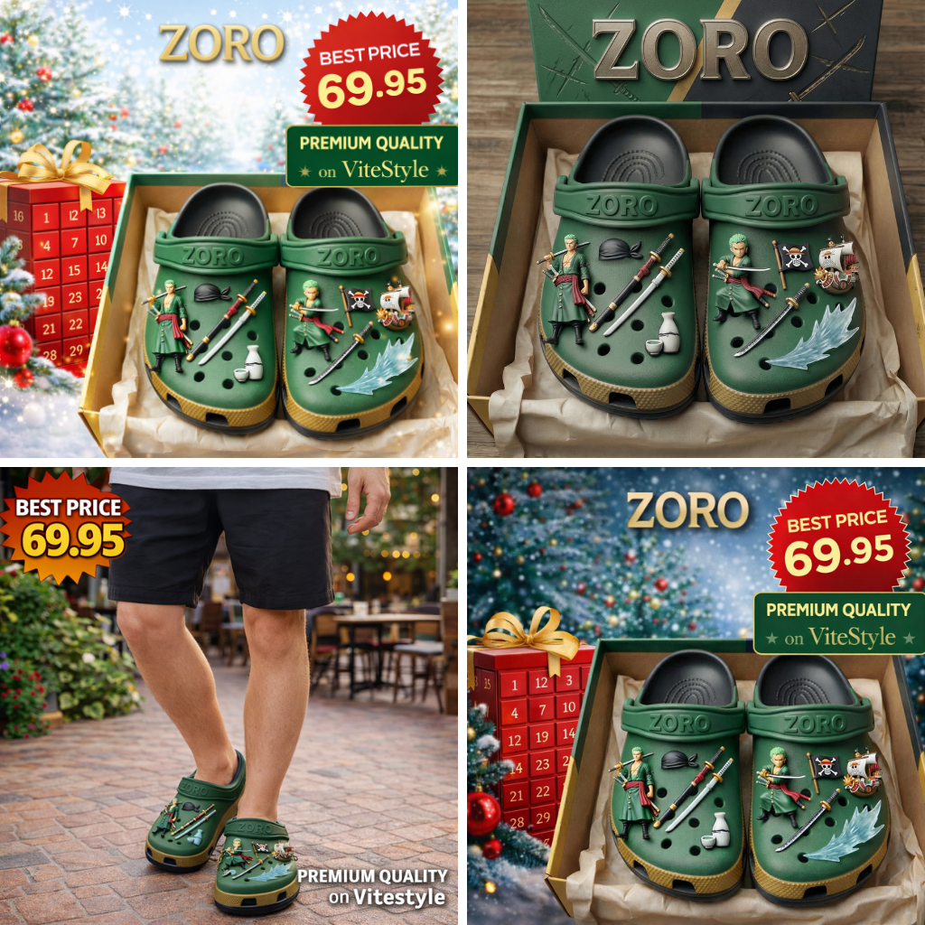 Zoro Premium Croc Charms 2026