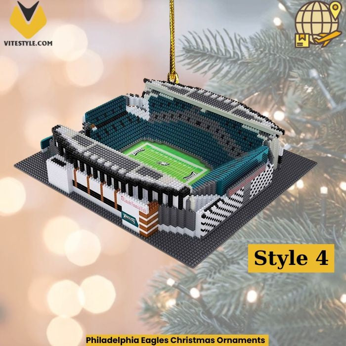Philadelphia Eagles Christmas Ornaments