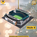 Philadelphia Eagles Christmas Ornaments