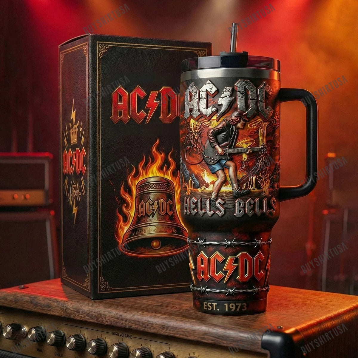 AC/DC Hell Bells Est 1973 Tumbler
