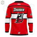 Adirondack Thunder The New Third 2025 Red Jersey