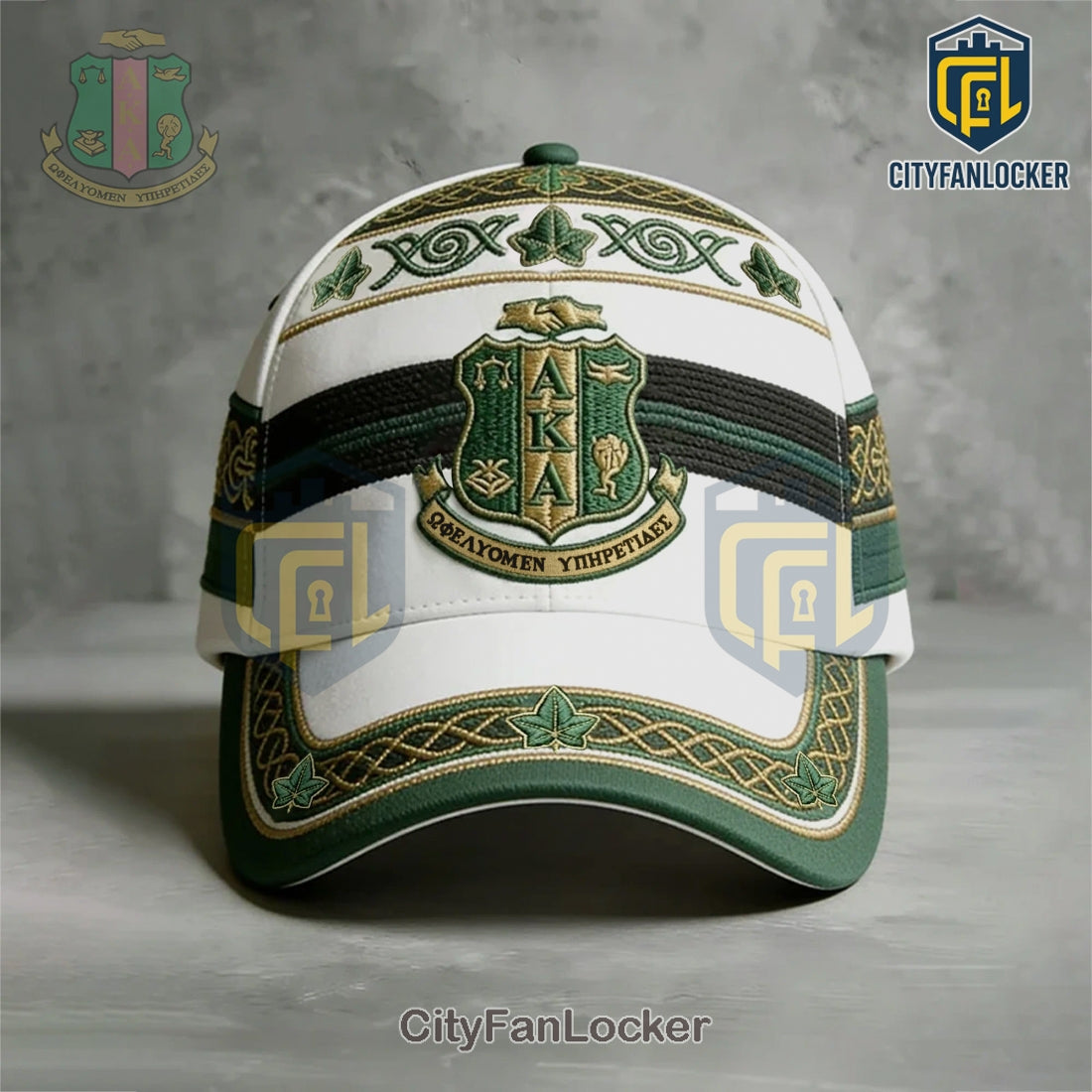 AKA Sorority Ivy League Premium Baseball Cap
