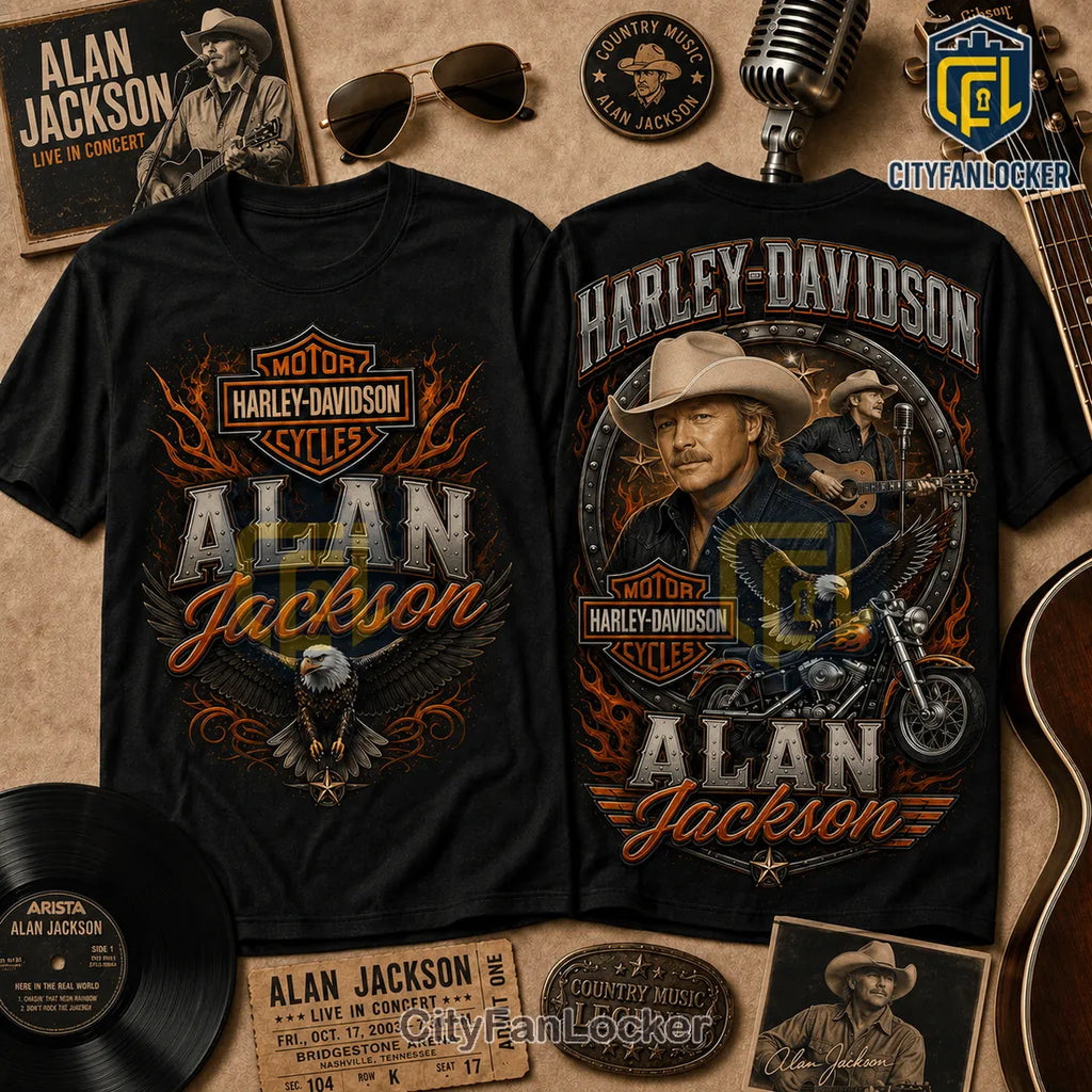 Alan Jackson Harley-Davidson 2026 Touring T-Shirt