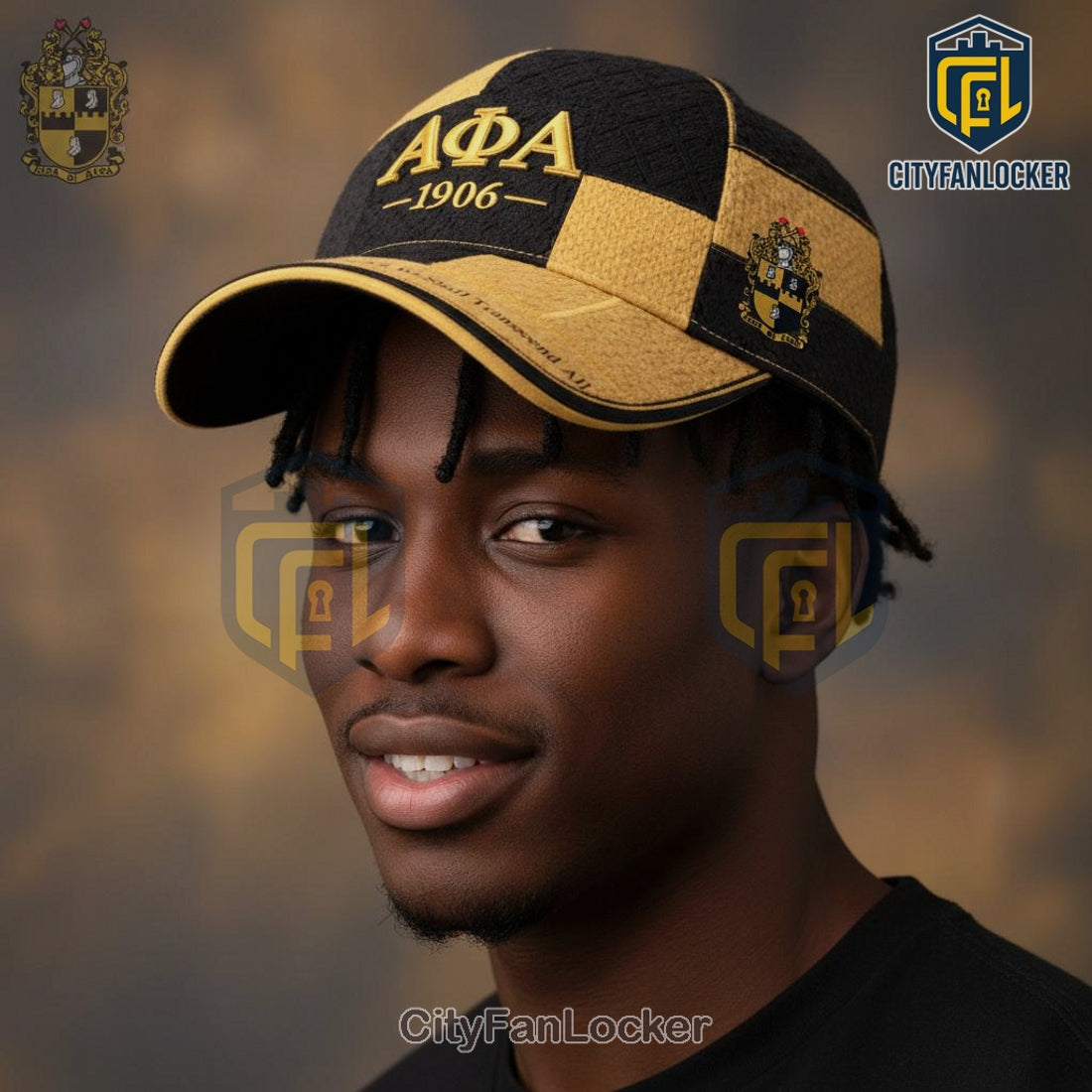 Alpha Phi Alpha Greek Letterman 1906 Anniversary Baseball Cap