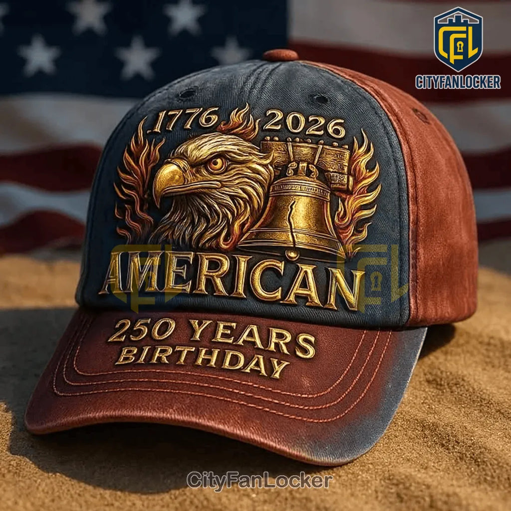 American 1776-2026 Independence 250th Anniversary Baseball Cap