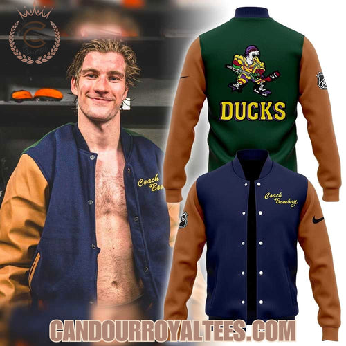 Anaheim Ducks Gordon Bombay The Mighty Ducks Jacket