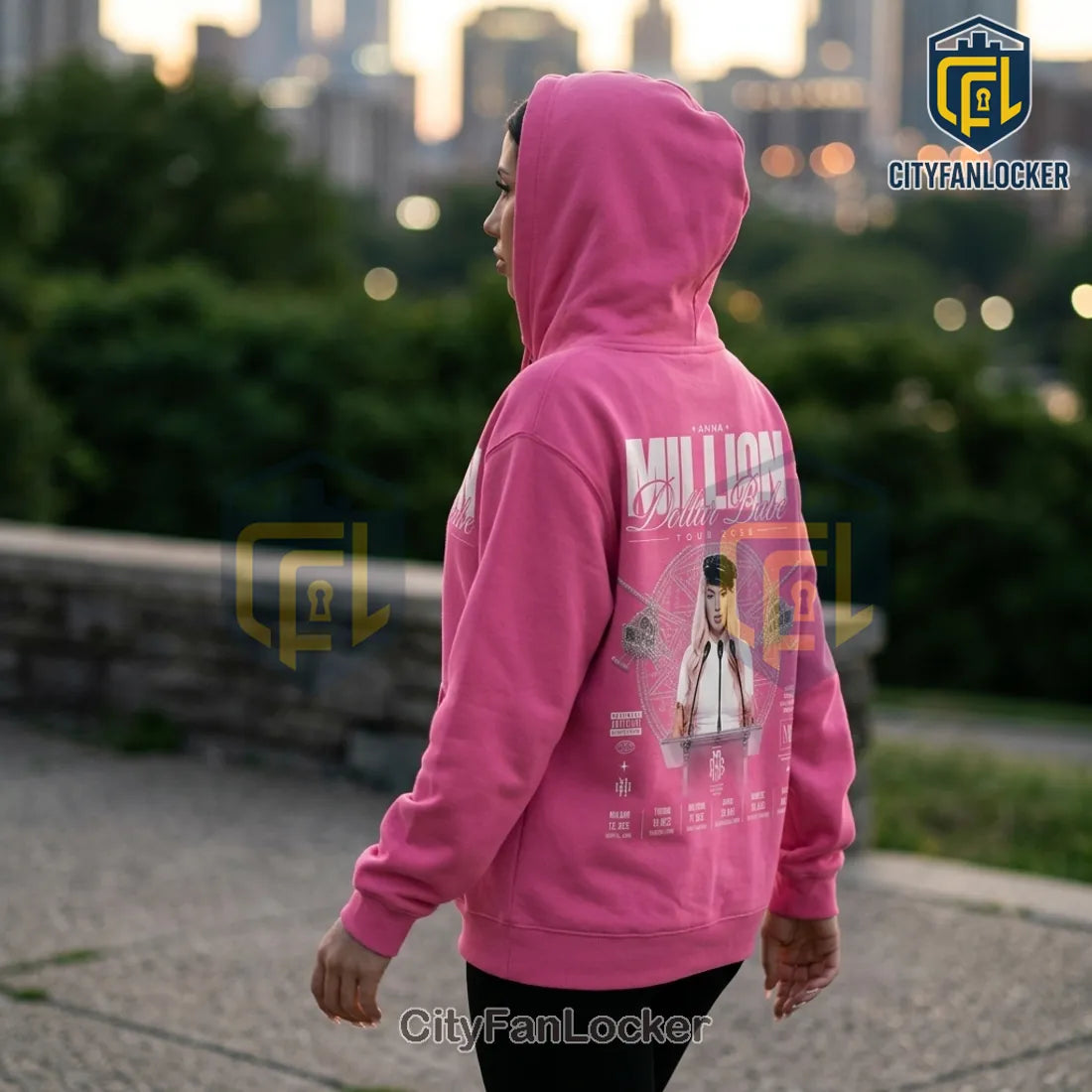 Anna Million Dollar Babe Tour 2026 Pullover Hoodie