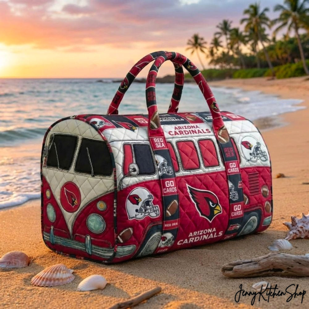 Arizona Cardinals Limited Edition Quilted Duffle Bag