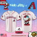 Arizona Diamondbacks 2026 Hello Kitty MLB Special Baseball Jersey Shirt