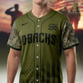 Arizona Diamondbacks Military Appreciation 2026 America 250 Baseball Jersey