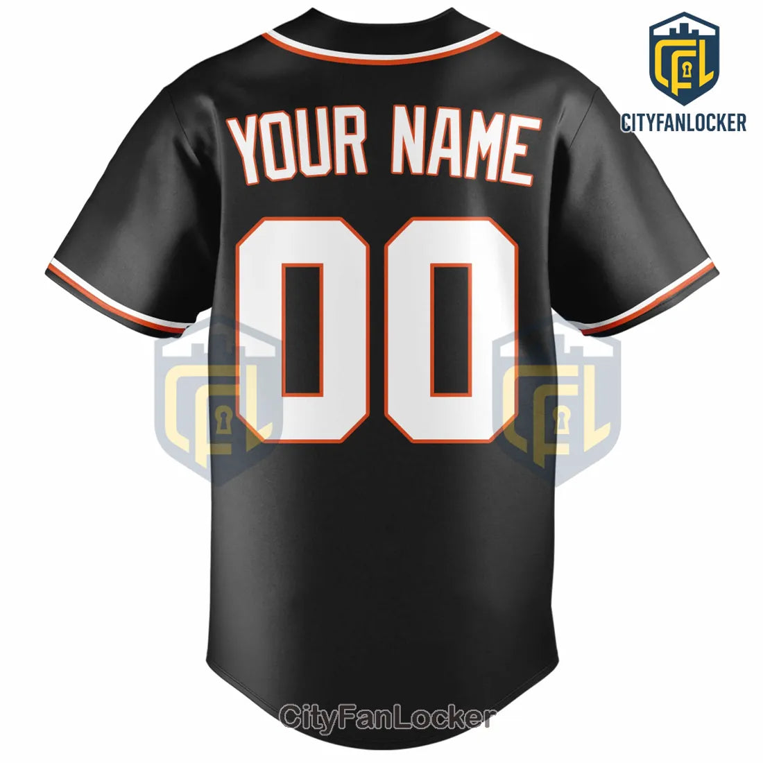 Baltimore Orioles Personalized Black Night Mode Baseball Jersey