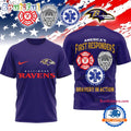 Baltimore Ravens 2026 NFL First Responders Limited 3D Shirt
