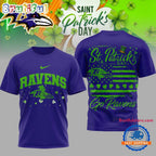 Baltimore Ravens 2026 NFL St. Patricks Day Special New 3D Shirt
