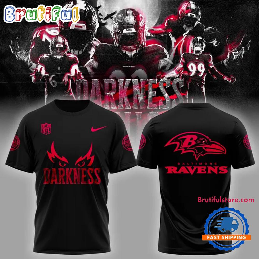 Baltimore Ravens Darkness Falls Limited Edition 3D Shirt