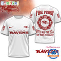 Baltimore Ravens NFL Built By Fire Game Day Limited Edition 3D Shirt