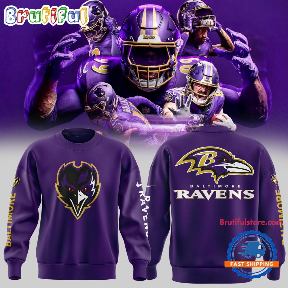 Baltimore Ravens Purple Rising Limited Edition 2024 Hoodie T-Shirt