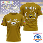 Baltimore Ravens Teacher Appreciation Night 2025 3D Shirt