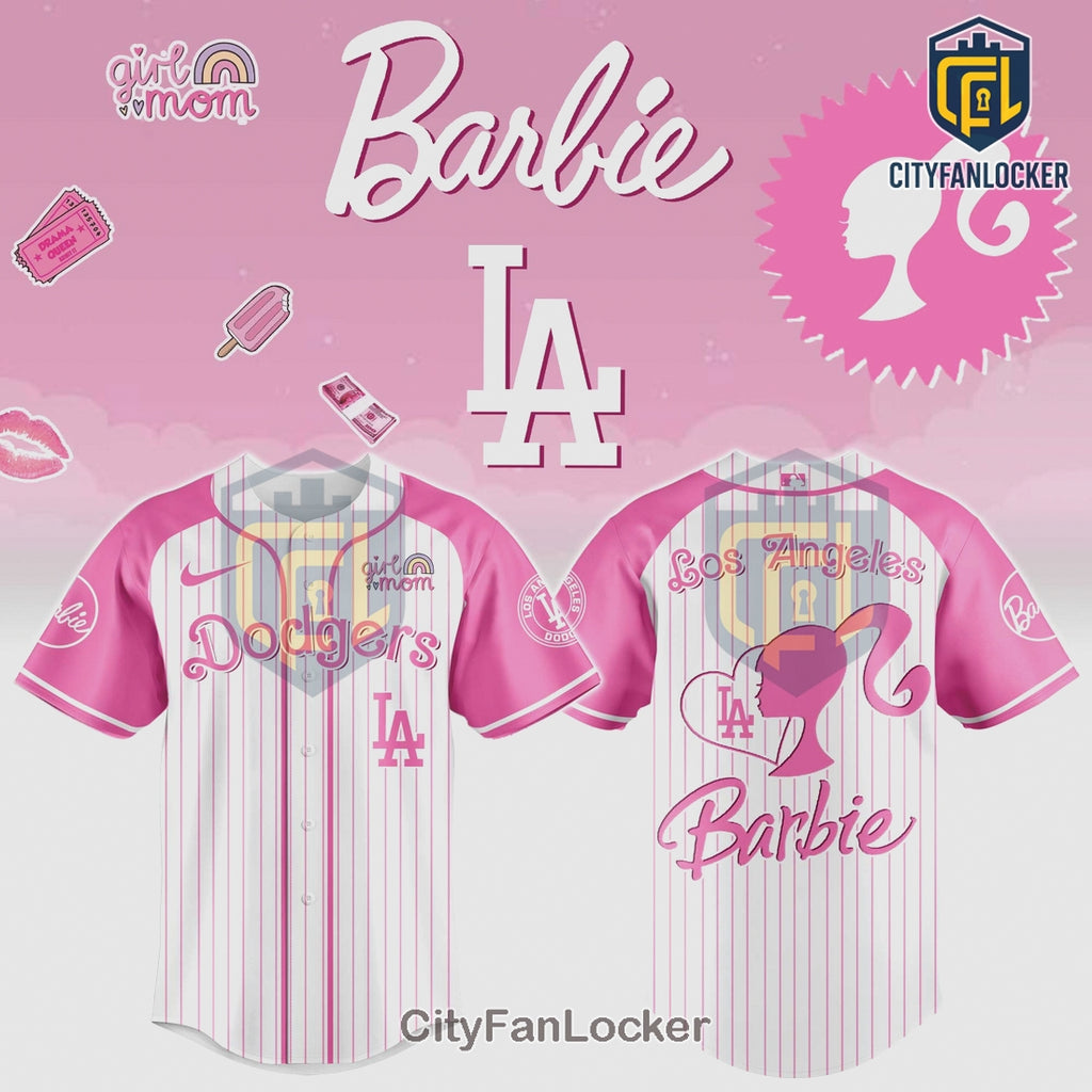 Barbie Dodgers Limited Edition Baseball Jersey