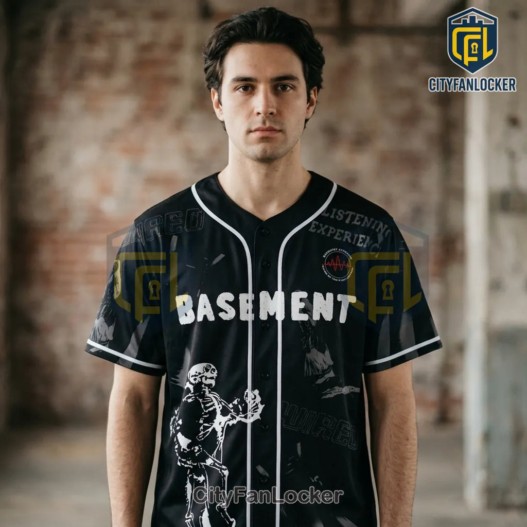 Basement WIRED USA Tour 2026 Limited Edition Band Baseball Jersey