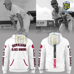 Birmingham Black Barons Limited Edition White Hoodie