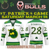 Birmingham Bulls 2026 Connor Scahil Jersey